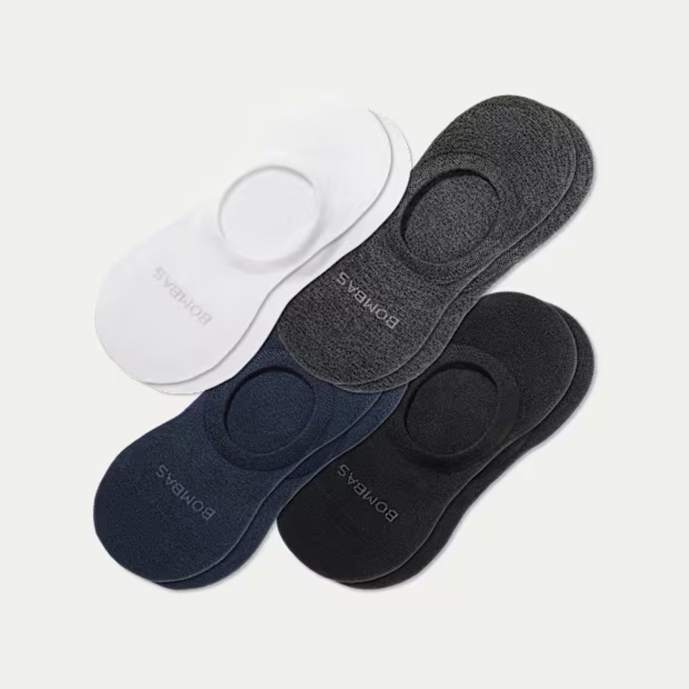 Bombas Women's Lightweight No Show Sock 4-Pack
